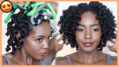 Flexi Rod Hairstyles Short Hair Spiral Curls With Flexi Rods Up To 60 Off Free Shipping