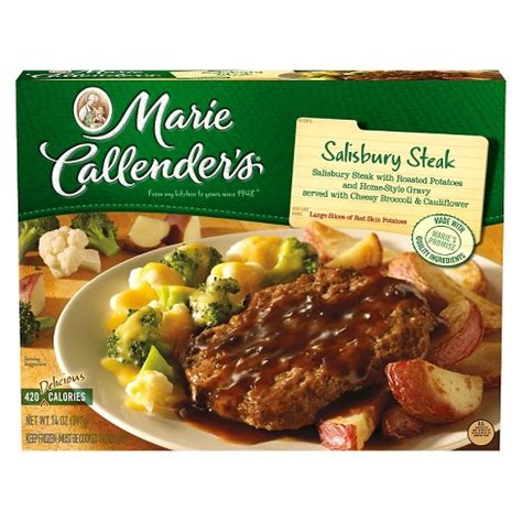 Try marie callender's new bowls. Marie Callenders Salisbury Steak Dinner - 14oz : Target