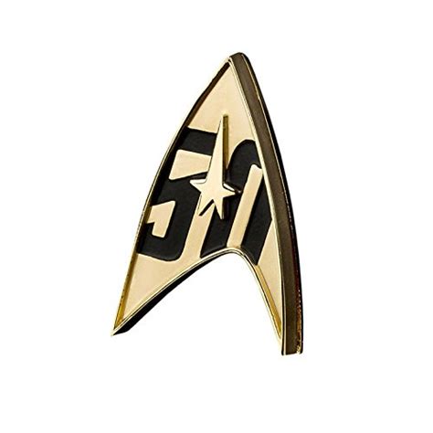 Quantum Mechanix Star Trek 50th Anniversary Magnetic Badge Gtinean