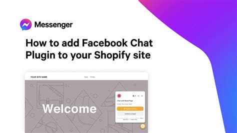How To Add Facebook Chat Plugin To Your Shopify Site Youtube