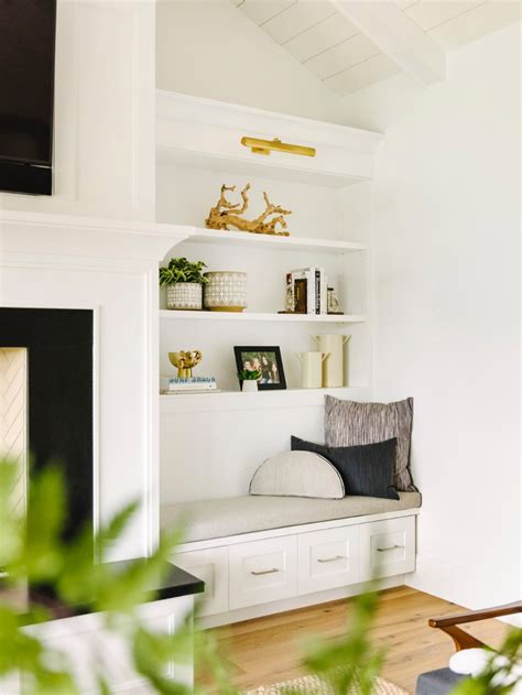 Ideas For Creating A Comfy Reading Nook West Elm Built In Shelves