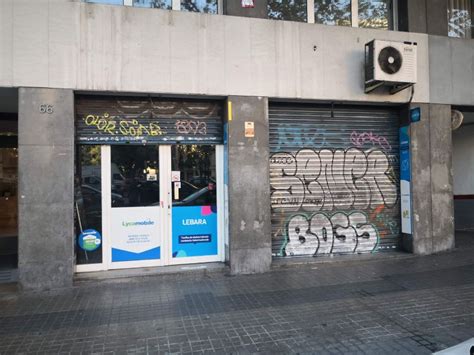 Alquiler De Local En Avenida De Roma 66 68 La Nova Esquerra De L