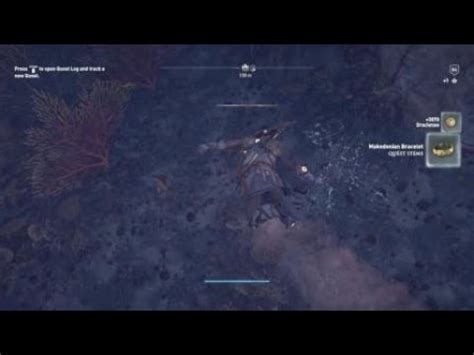 .treasure maps to locate treasure items: makedonian bracelet location assassins creed odyssey - YouTube