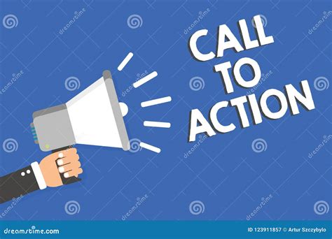 Text Sign Showing Call To Action Conceptual Photo Encourage Decision