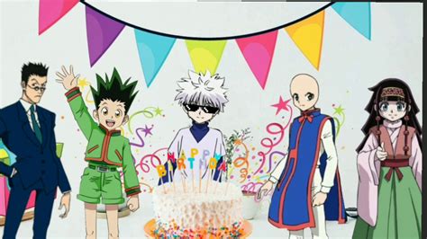 Killuas Birthday Youtube