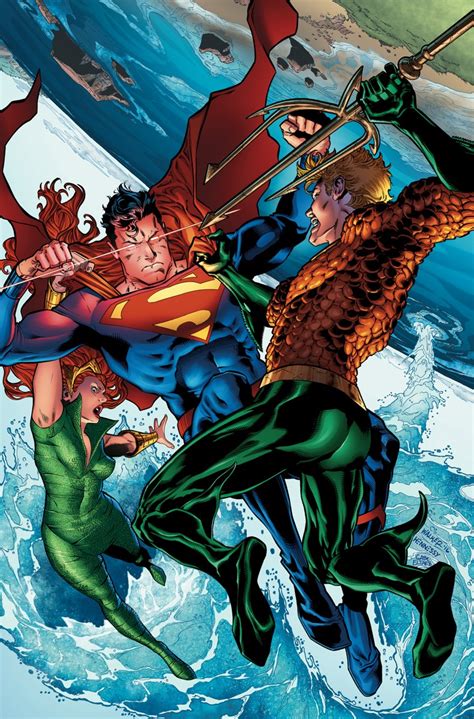 Boston was attacked by a carnivorous underwater species called the trench, and aquaman and mera fended off the invasion. AQUAMAN #6 - Comic Art Community GALLERY OF COMIC ART