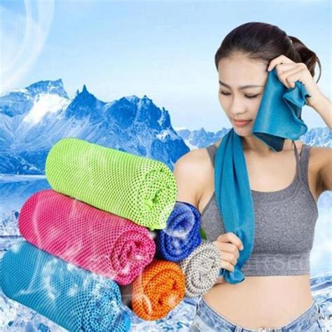 Buy 8010cm Outdoor Sports Quick Drying Towel Summer Creative Cold