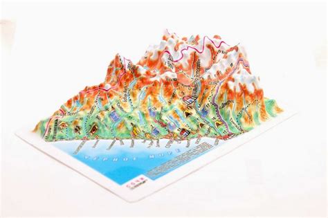Sochi 3d Souvenir Magnet Map Unique Travel Guide For Tourists