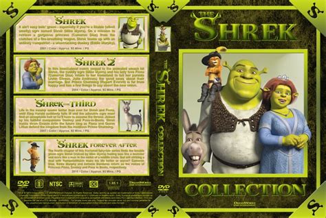 Determined to save their home (not to mention his own), shrek cuts a deal with farquaad and sets out to rescue princess fiona to be farquaad's bride, with the help of a wisecracking donkey. The Shrek Collection - Movie DVD Custom Covers - The Shrek ...
