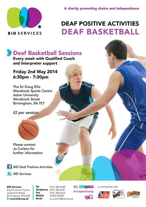Deaf Basketball Training Sessions Deaf Friendly Magazine
