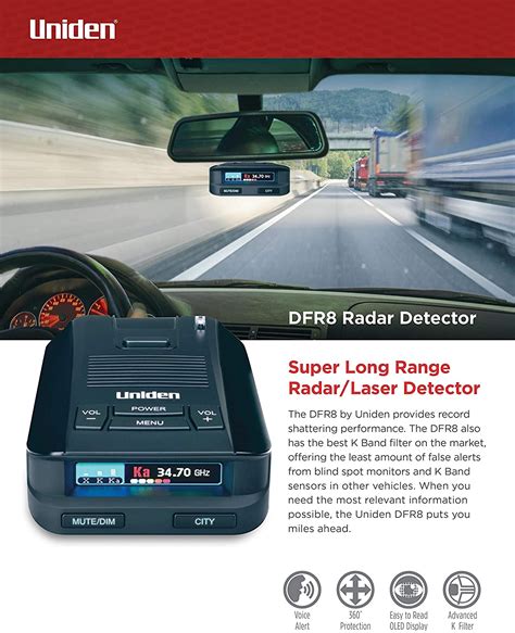 How to choose the right one. Uniden DFR8 Radar Detector Review 2020 - RRD.org