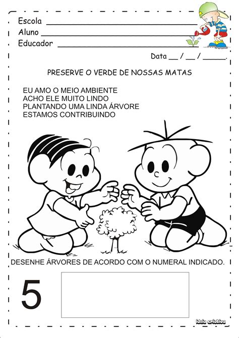 Atividade Meio Ambiente pra Educação Infantil Ideia Criativa Gi Carvalho Educação Infantil