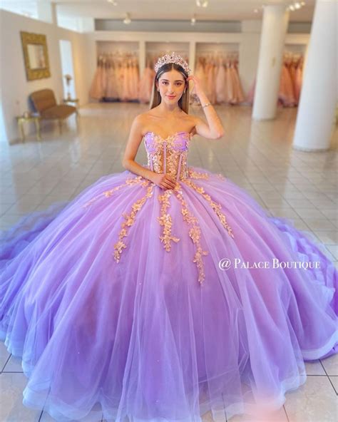 Xv💜💜💜 Vestido Para Fiesta De 15 Años Vestidos De 15 Lila Vestidos