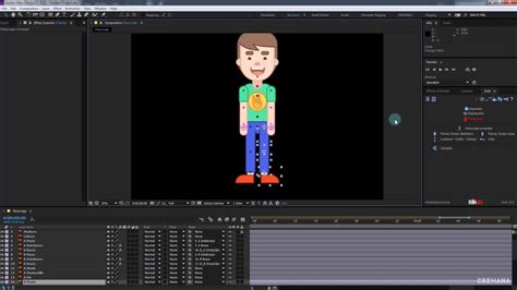 Tutorial Rigging Con Duik Y After Effects Disrael Peralta P6 Youtube