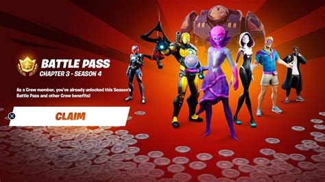 First Look At Fortnite Season 4 Battle Pass Youtube