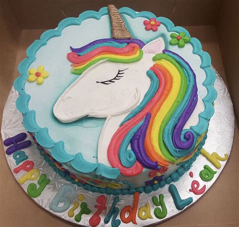 Calumet Bakery Unicorn Drawing Cake Unicorn Birthday Cake 6th