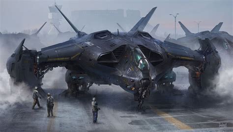 17aa Alex Ichim Futuristic Art Spaceship Art Sci Fi Concept Art