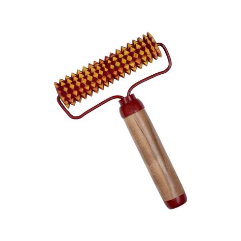 visiono wooden acupressure roller massager at rs 90 piece in ludhiana id 20294186362