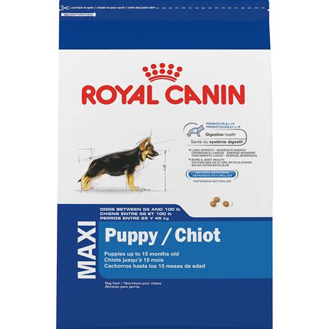 Every nutrient and ingredient in your puppy's food should be full of specific dietary requirements. Royal Canin Size Health Nutrition Maxi Puppy Dry Dog Food ...