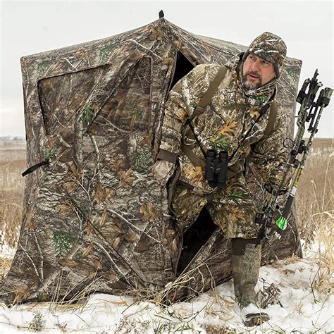 Ameristep Care Taker Kick Out Outdoor 2 Person Hunting Blind