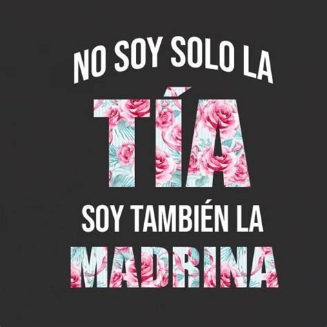 No Soy Solo La Tia Soy Tambien La Madrina Camiseta Para Tia Madrina