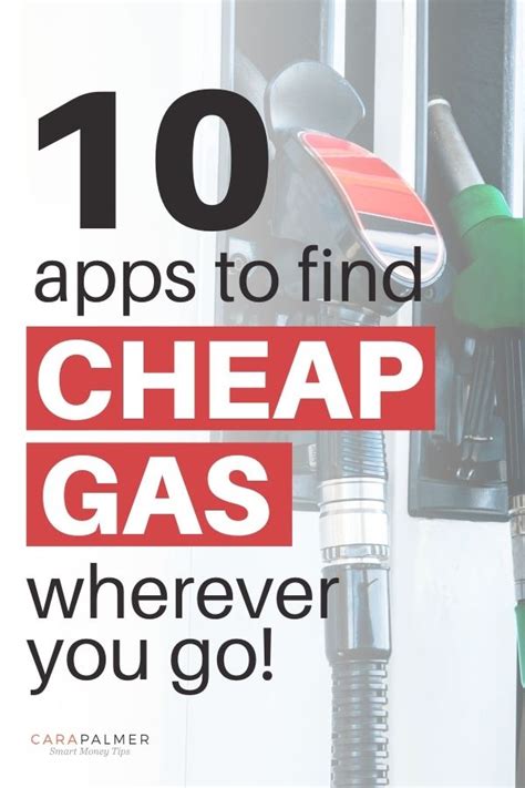 Think of it this way: Use apps like Gasbuddy to find cheap gas, never pay full ...