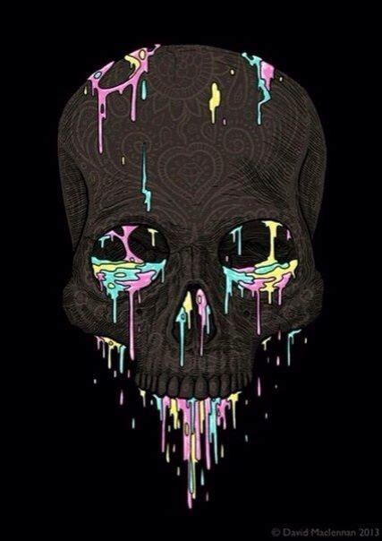 Art Aesthetic Wallpaper Iphone Pastel Goth Skull