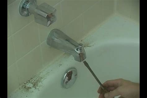 A leaking tub faucet is a friendly diy project.lets do this! How do I Fix a Leaky Bathtub Faucet Spout? | eHow