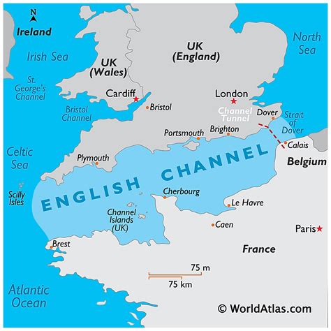 What Body Of Water Separates England And France