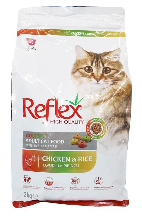 Reflex High Quality Adult Cat Food With Gourmet Chicken And Rice 2 Kg