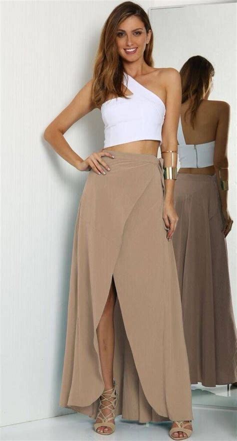 Saia Longa O Click Fashion Mode Outfits Skirt Outfits Chic Outfits Dress Skirt Maxi Skirt