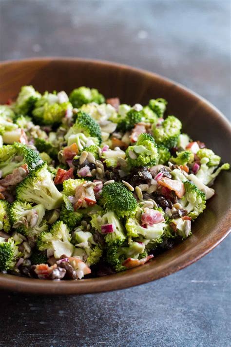 Broccoli Salad With Sweetened Condensed Milk Broccoli Walls