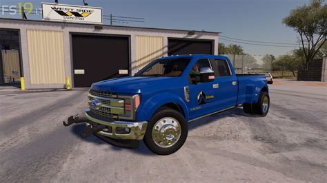 2019 Ford F 350 Platinum V 20 Fs19 Mods Farming Simulator 19 Mods
