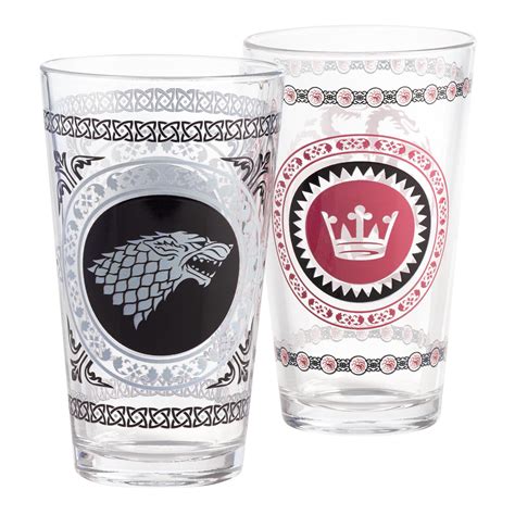 Game Of Thrones Pub Glasses Set Of 2 Targaryen By World Market