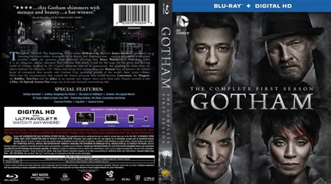 Gotham Season 1 2014 R1 Blu Ray Cover Dvdcovercom