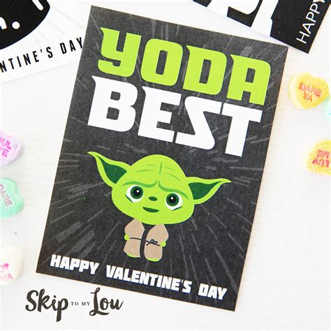 The Best Free Printable Star Wars Valentines So Cool Skip To My Lou