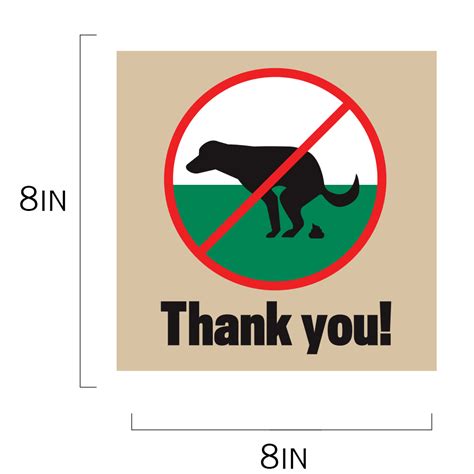 No Dog Poop Sign Free Shipping Vispronet