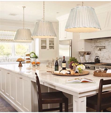 Maybe you would like to learn more about one of these? Seating at the end of the island | Kitchen island decor ...