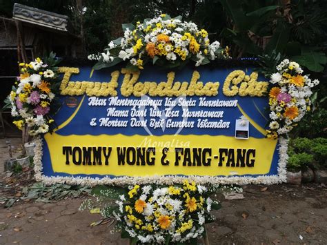 Bunga Papan Ucapan Turut Berduka Cita BPDC-0551 - Toko Bunga Bandung
