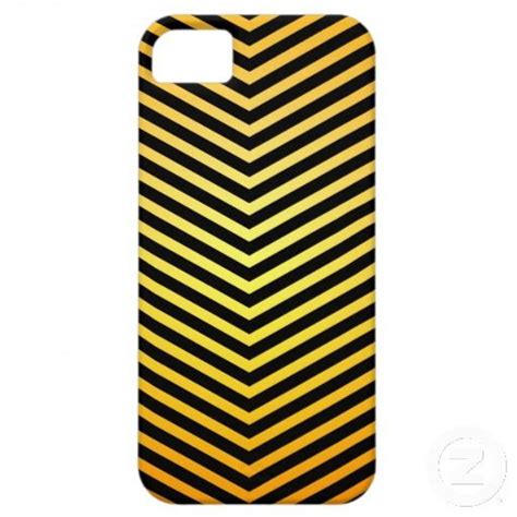 Black And Gold Chevron Zig Zig Pattern Iphone Case Iphone 5 Case Gold