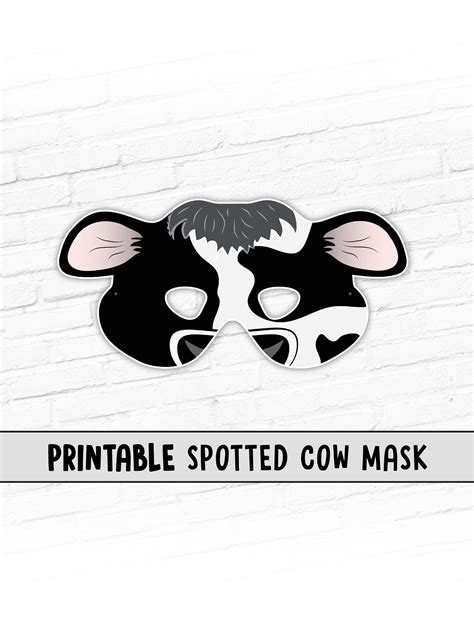 26 Best Ideas For Coloring Cow Mask Print Out