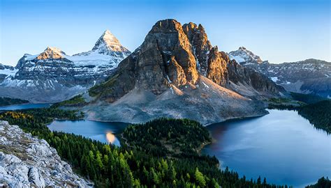 Fonds Decran Canada Parc Montagnes Lac Forêts Photographie De Paysage