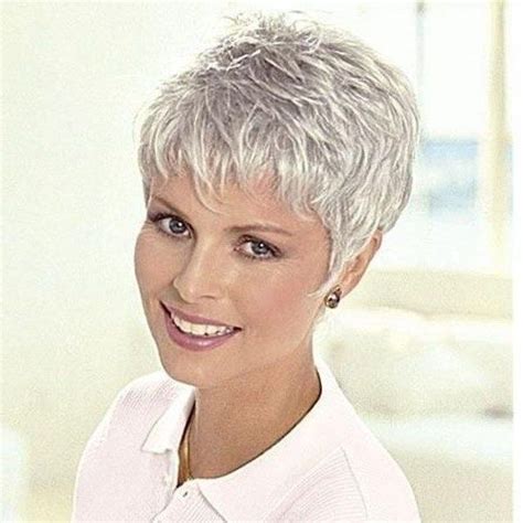 44 pretty grey hairstyle ideas for women addicfashion short grey hair short hair styles