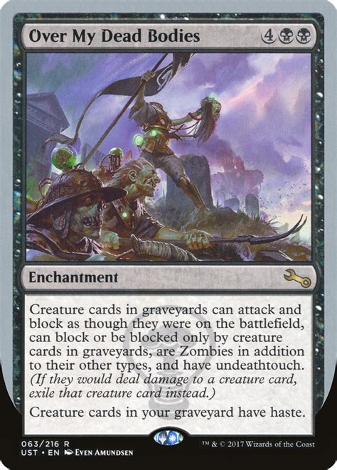 We did not find results for: Over My Dead Bodies · Unstable (UST) #63 · Scryfall Magic ...