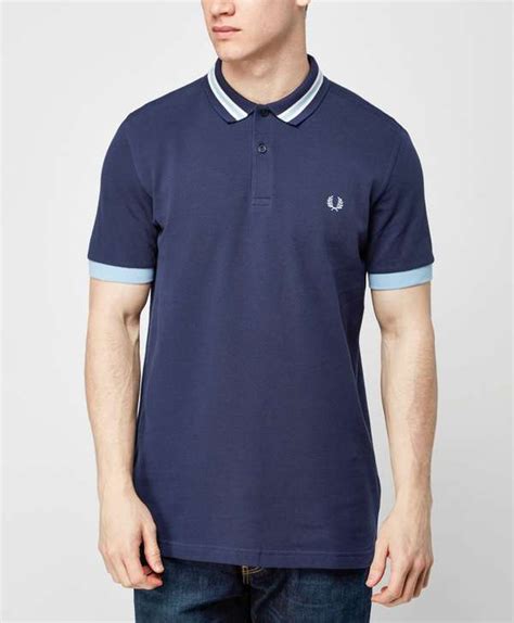 Fred Perry Bomber Collar Polo Shirt Scotts Menswear