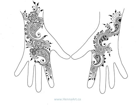 52 Henna Design Templates For Hands