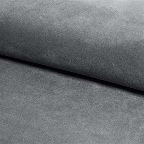Uk Grey Velvet Fabric