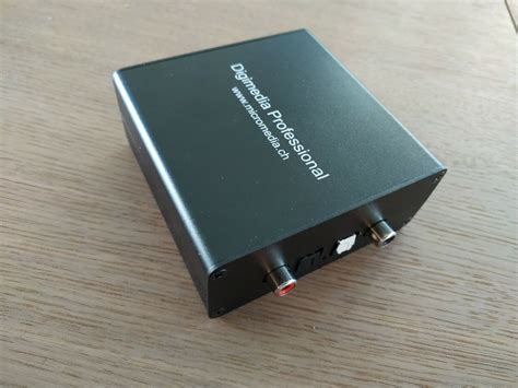 Dante audio adapter SPDIF, Micromedia DIO RCA TOS Pro - Music Servers ...