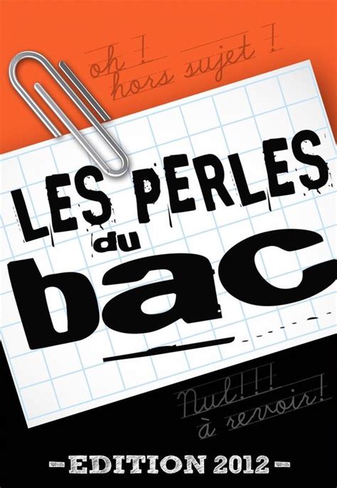 Les Perles Du Bac Ebook Aude Ophélie 1230000626583 Boeken