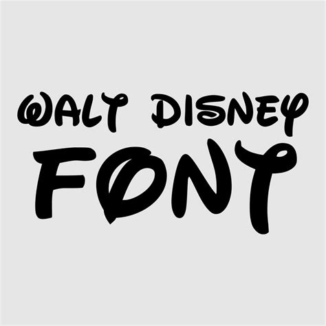 Disney Font For Cricut F